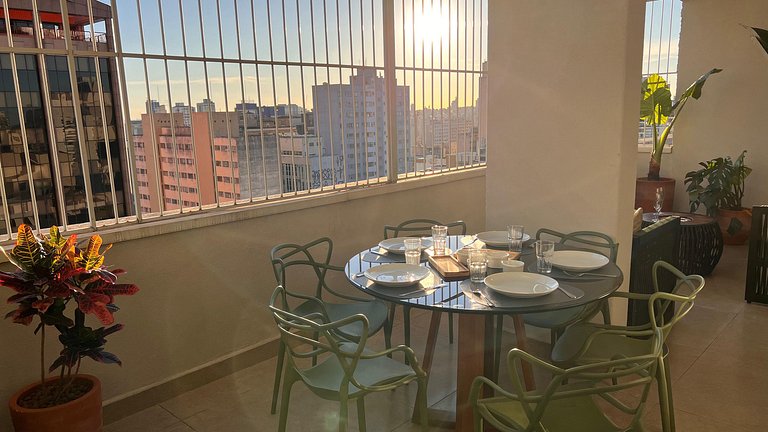 Rosiris - Cobertura com varanda - Guest House Campinas