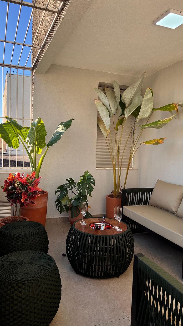 Rosiris - Cobertura com varanda - Guest House Campinas